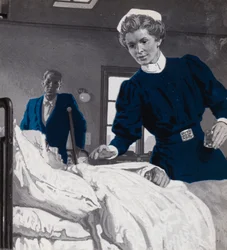 Edith Cavell, Pflege